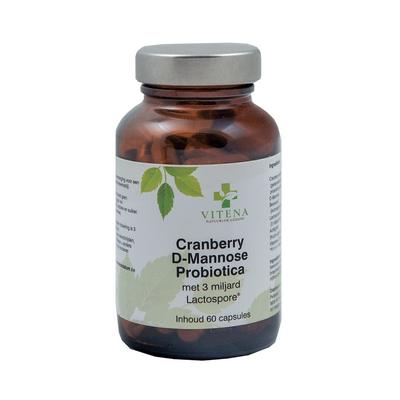 VITENA p.l. cranberry d-mannose & probiotica 90 vcaps capsules