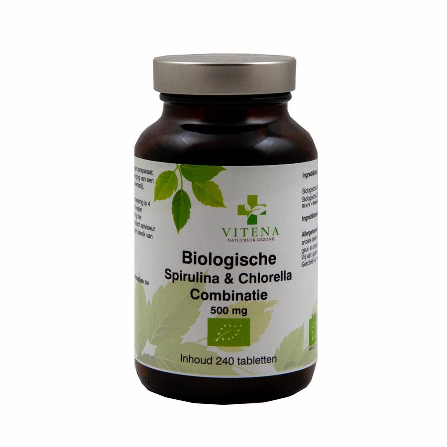 bio spirulina & chlorella 500mg