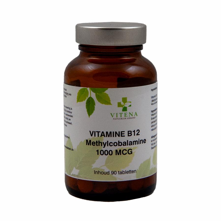 vitamine b 12 1000 mcg methylcobalamine kauw-zuig tabletten