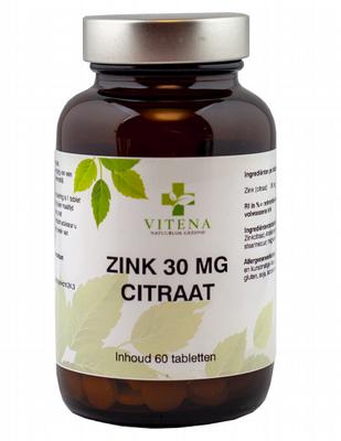 VITENA Zink citraat 30 mg
