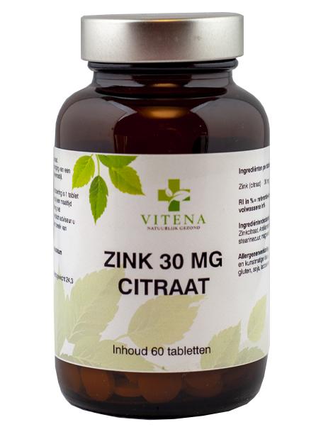 Zink citraat 30 mg