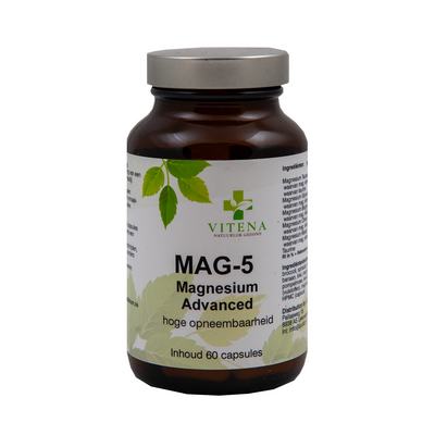 VITENA magnesium met 5 verschillende soorten magnesium VITENA magnesium met 5 verschillende soorten magnesium