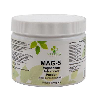 VITENA magnesiumpoeder mix van 5 soorten magnesium blend