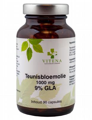 VITENA Teunisbloemolie 1000mg 9% gla