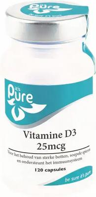 IT'S PURE It's Pure Vitamine D3 25 mcg 120CP