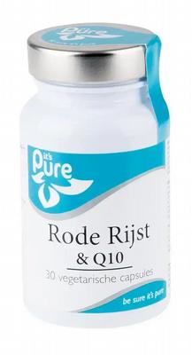 IT'S PURE rode rijst q10 60 mg & maratak 30 vegetarische cap