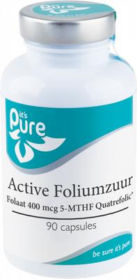 IT'S PURE Its pure Foliumzuur 400MCG