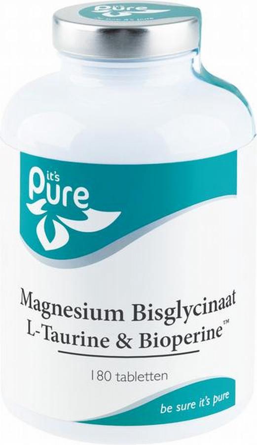 Magnesium Bisglycinaat met taurine en Bioperine
