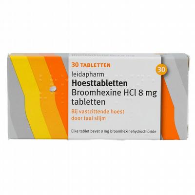 Leidapharm broomhexine 8mg tablet 30st
