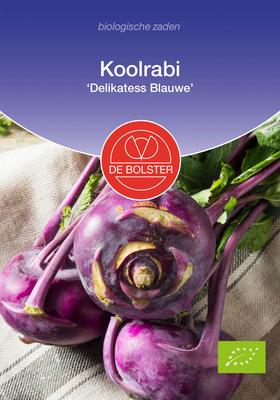 DE BOLSTER Koolrabi 'delikatess blauwe'