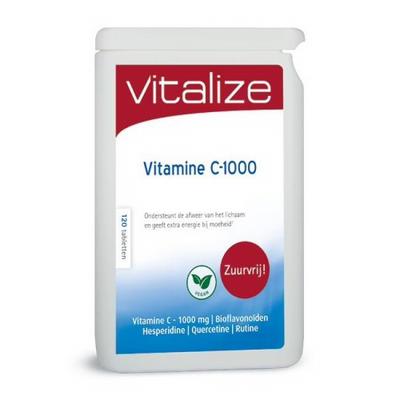 Vitalize vitamine c-1000 zuurvrij bbv 120 tabletten