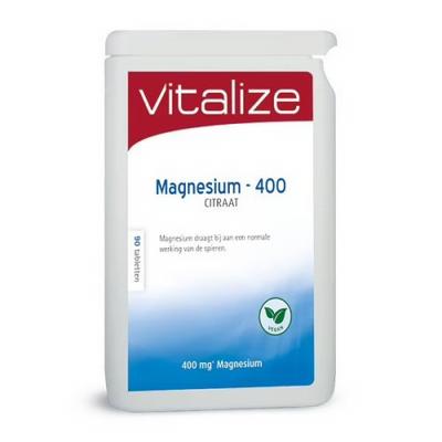 Vitalize magnesium - 400 citraat bbv 90 tabletten