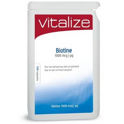 Vitalize biotine 1000 ug bbv 120 capsules