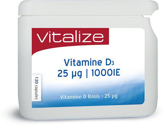 vitamine d 25 ug kleine bbv 120 capsules