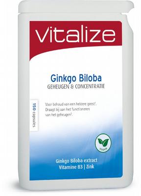 Vitalize ginkgo biloba bbv 150 capsules