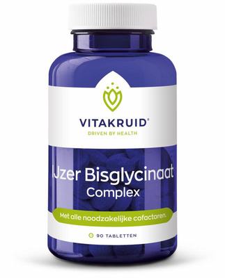 Vitakruid Vitakruid IJzer Bisglycinaat 28 Complex oa Koper Vitamine C Vitakruid Vitakruid IJzer Bisglycinaat 28 Complex oa Koper Vitamine C