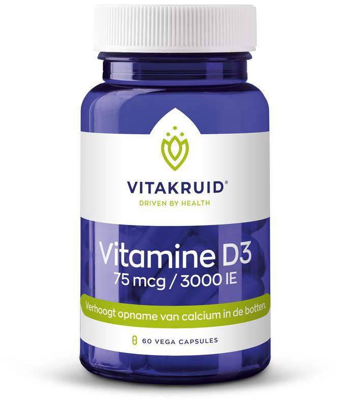 Vitakruid Vitamine D3 75 mcg / 3000 IE