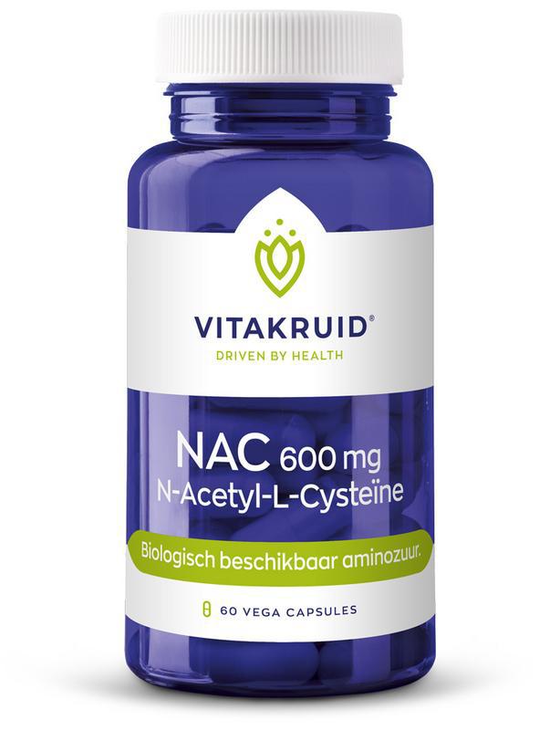 Vitakruid NAC 600 mg N-Acetyl-L-Cysteine