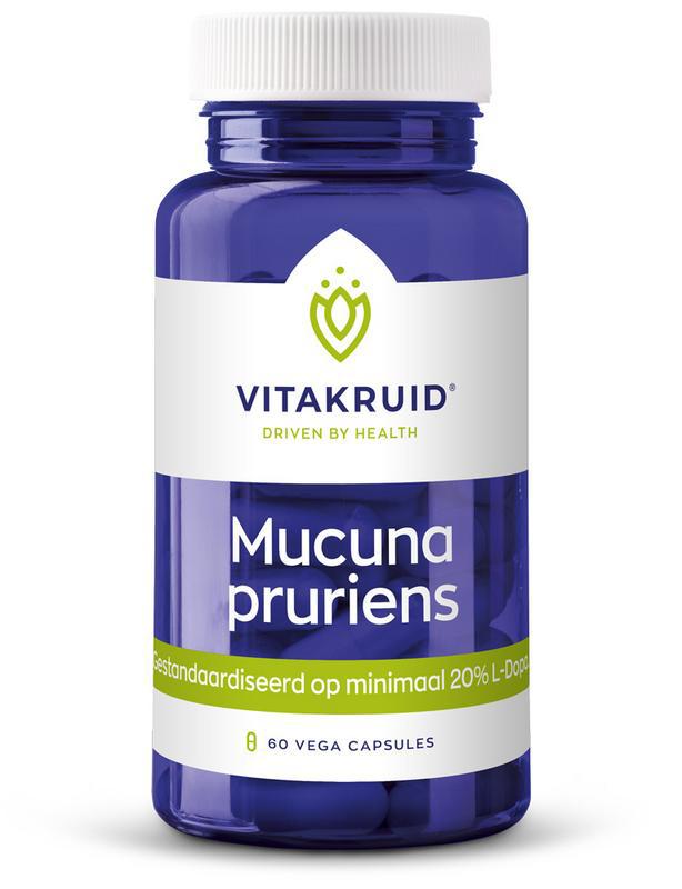 Vitakruid Mucuna pruriens 400mg minimaal 25% L-Dopa