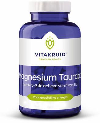Vitakruid Vitakruid Magnesium Tauraat met Vitamine B6 (P-5-P) Vitakruid Vitakruid Magnesium Tauraat met Vitamine B6 (P-5-P)