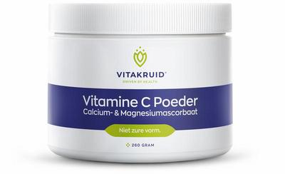 Vitakruid Vitakruid Vitamine C poeder calcium- & magnesiumascorbaat