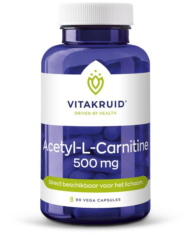 Vitakruid Acetyl-L-Carnitine 500mg