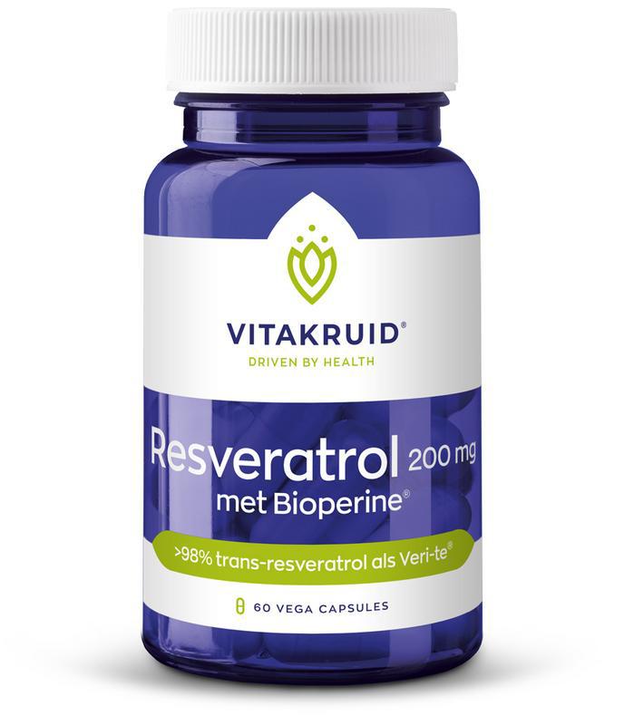 Vitakruid Resveratrol 200mg met bioperine