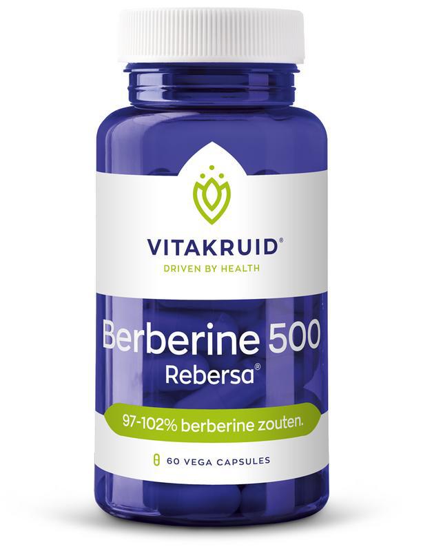 Vitakruid Berberine 500 Rebersa 97-102% berberine zouten