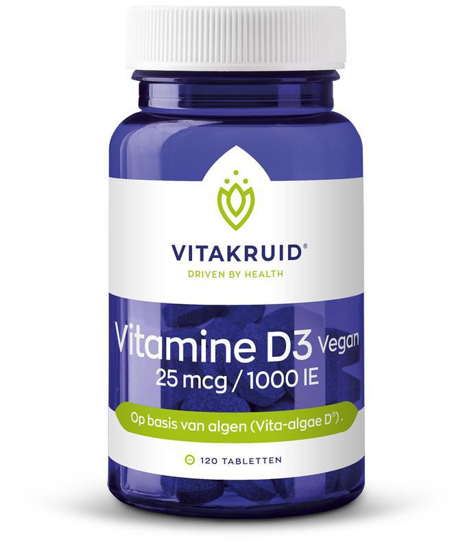 Vitakruid Vitamine D3 Vegan 25 mcg / 1000 IE