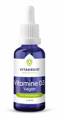 Vitakruid Vitakruid Vitamine D3 Vegan Vitashine 5 mcg per druppel