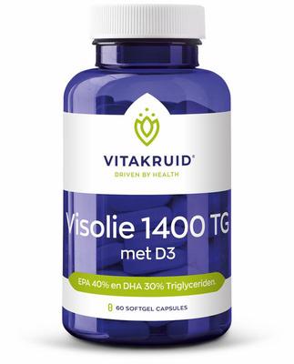 Vitakruid Vitakruid Visolie 1400 TG Triglyceriden met D3