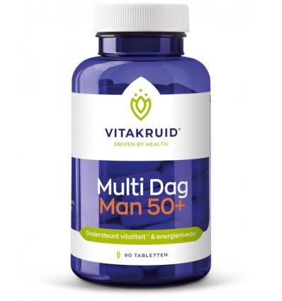 Vitakruid Multi dag man 50+ 90