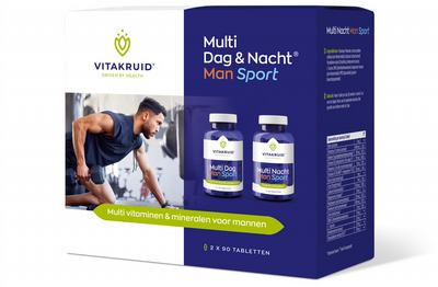 Vitakruid Vitakruid Multi dag & nacht man sport 90tb Vitakruid Vitakruid Multi dag & nacht man sport 90tb