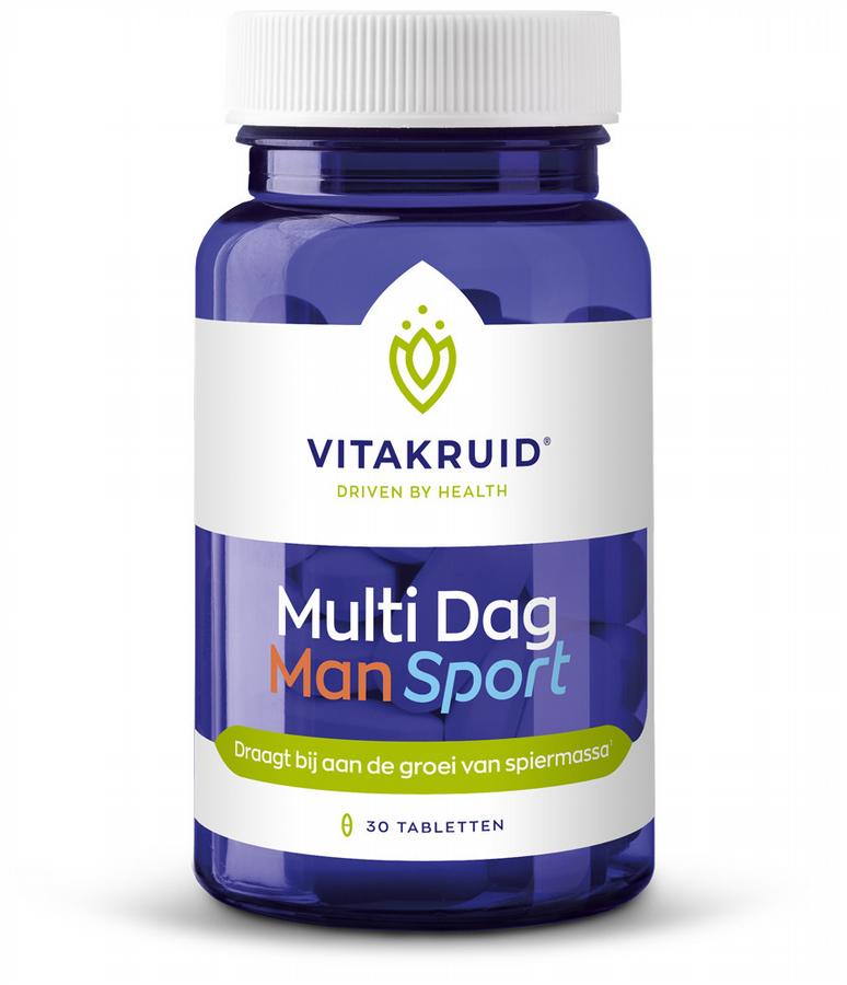 Vitakruid Multi dag man sport 30tb
