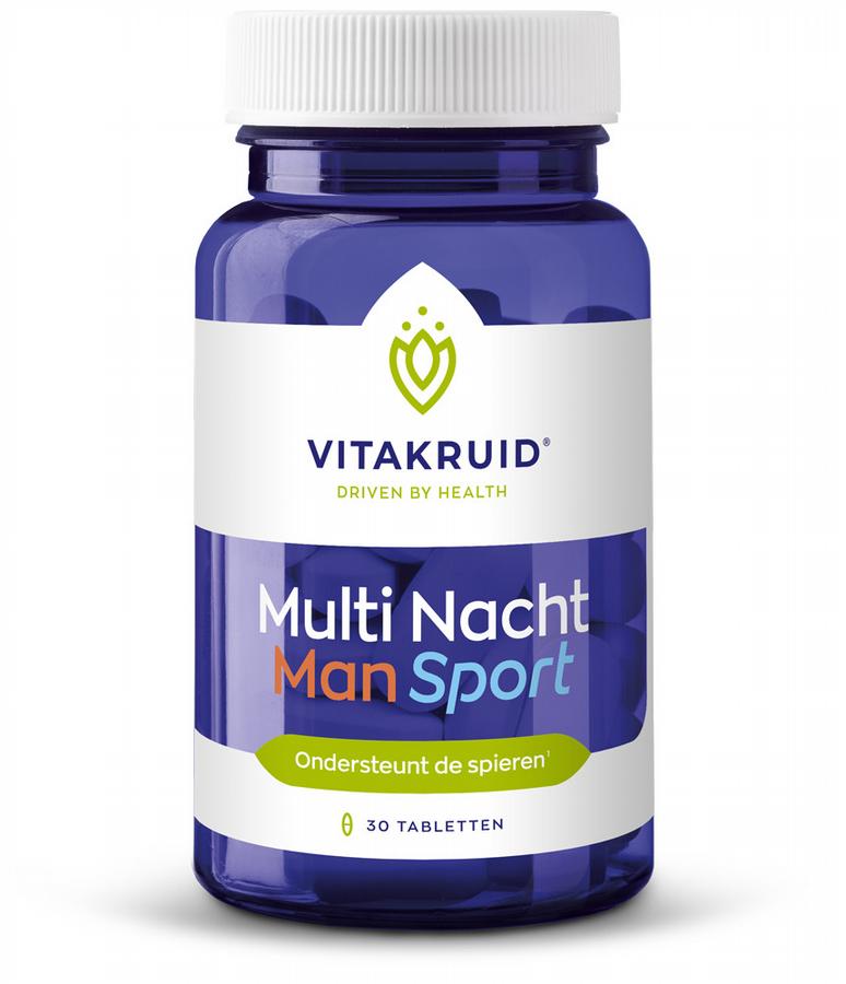Vitakruid Multi nacht man sport 30tb