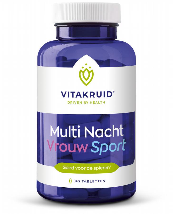 Vitakruid Multi nacht vrouw sport 90st