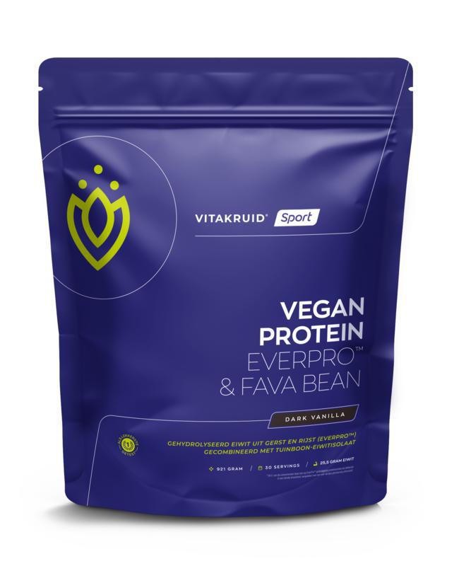 Vitakruid Vegan protein dark vanilla