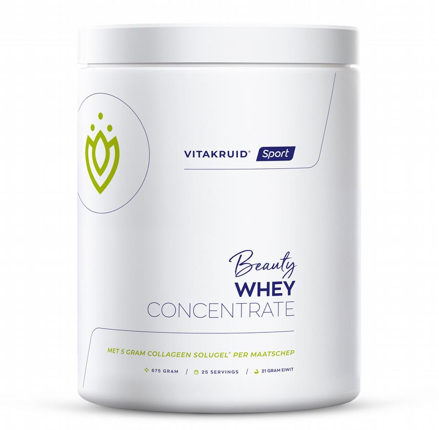 Vitakruid Beauty Whey protein met 5 gr Collageen Solugel