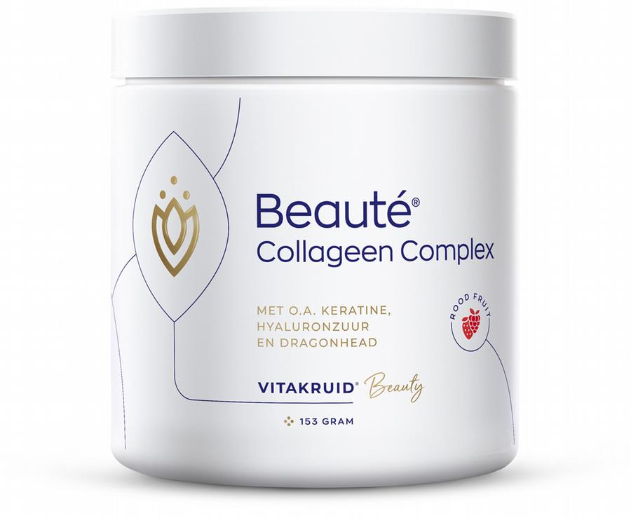 Vitakruid Beauté® collageen rood fruit keratine hyaluronzuur