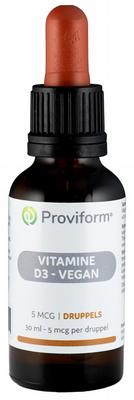 Proviform Vitamine D3 5mcg vegan druppels