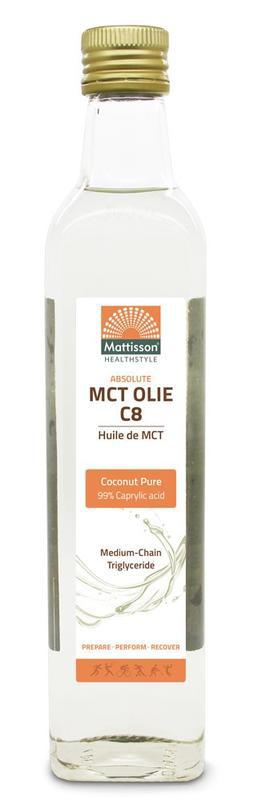 MCT olie C8 - coconut pure - 99% caprylic acid