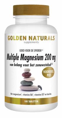 Golden Naturals Multiple magnesium 200mg