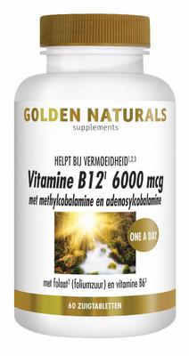 Golden Naturals Vitamine B12 6000mcg vega