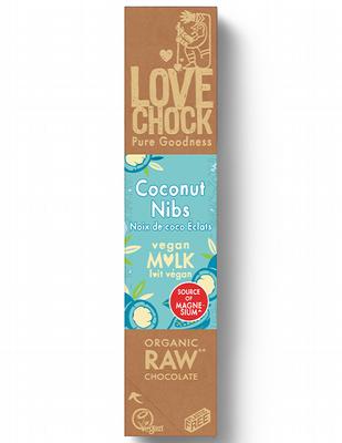 Lovechock M'lk coconut nibs bio