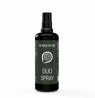 THE HEALTH FACTORY DUO Spray 100 ml (zilver/zink)