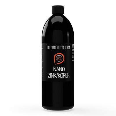 THE HEALTH FACTORY Nano Zink-Koper 1 liter