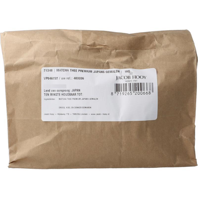 Matcha thee Japans gemalen