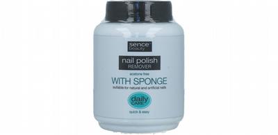 SENCE Sencebeauty nagellak rem spons 75ml