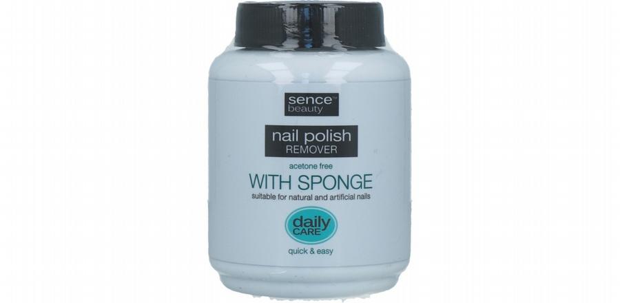 Sencebeauty nagellak rem spons 75ml