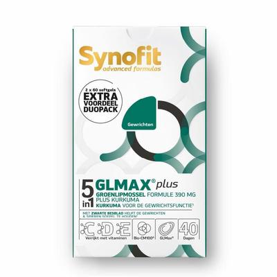 Synofit GLMAX 5-in-1 plus groenlipmossel